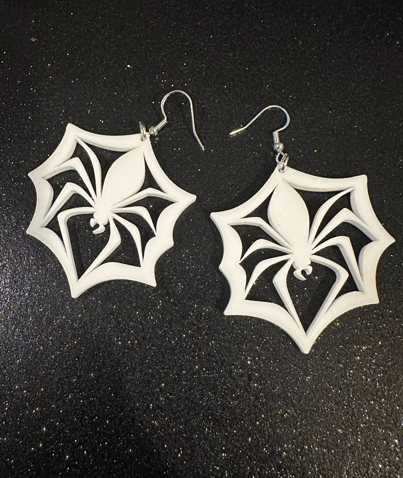 NBC snowflake earrings/clips