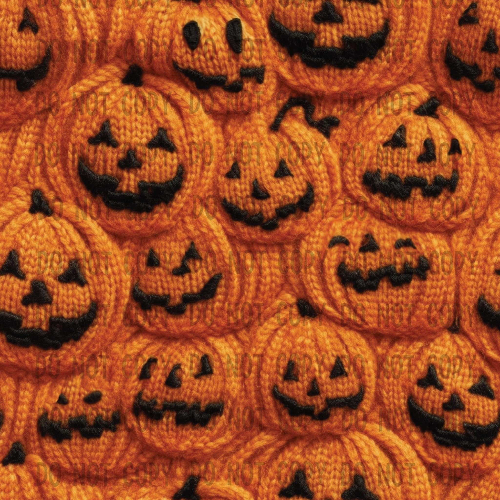 Pumpkin embroidery