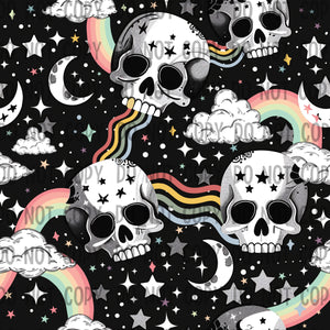 Rainbow skull