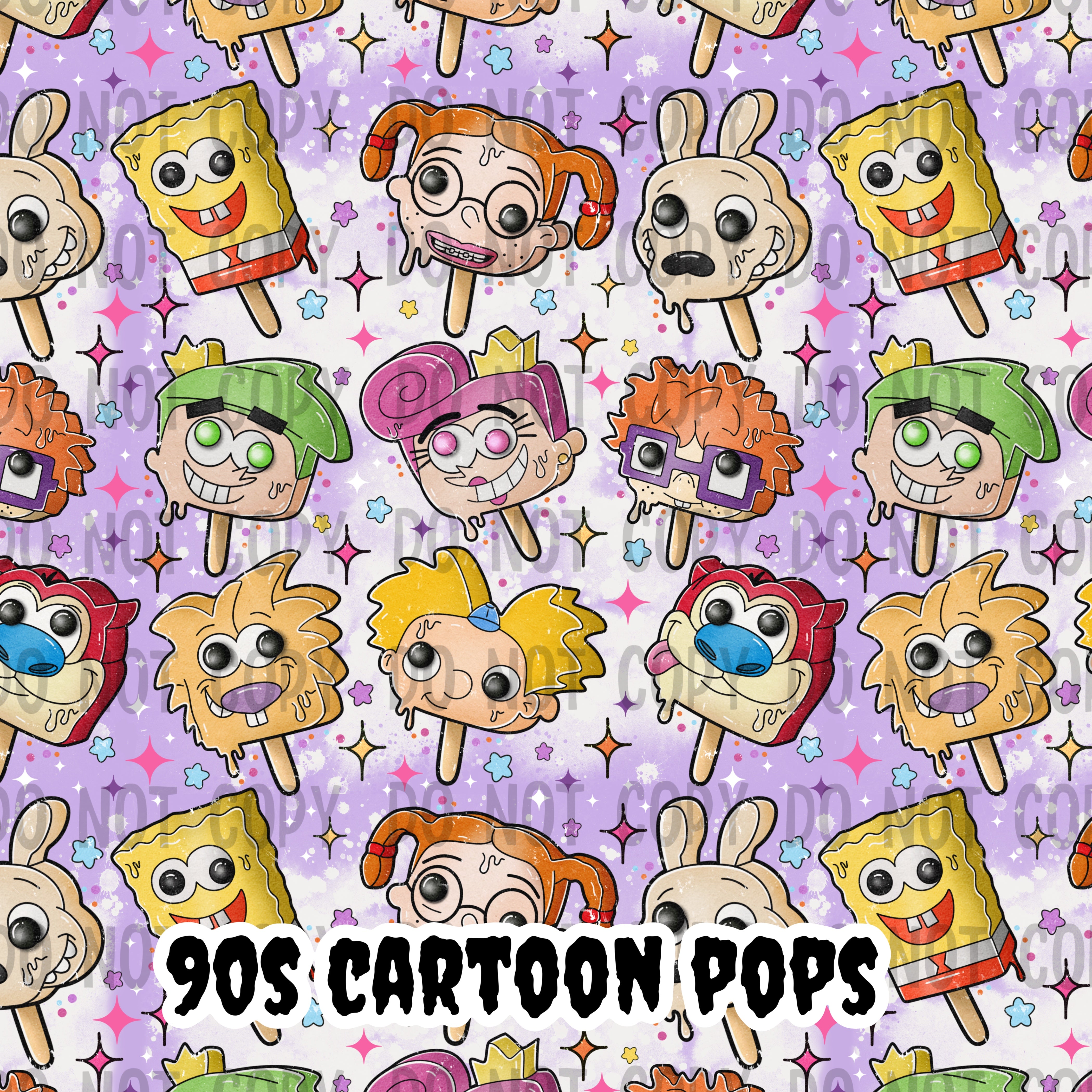 90s cartoon pops