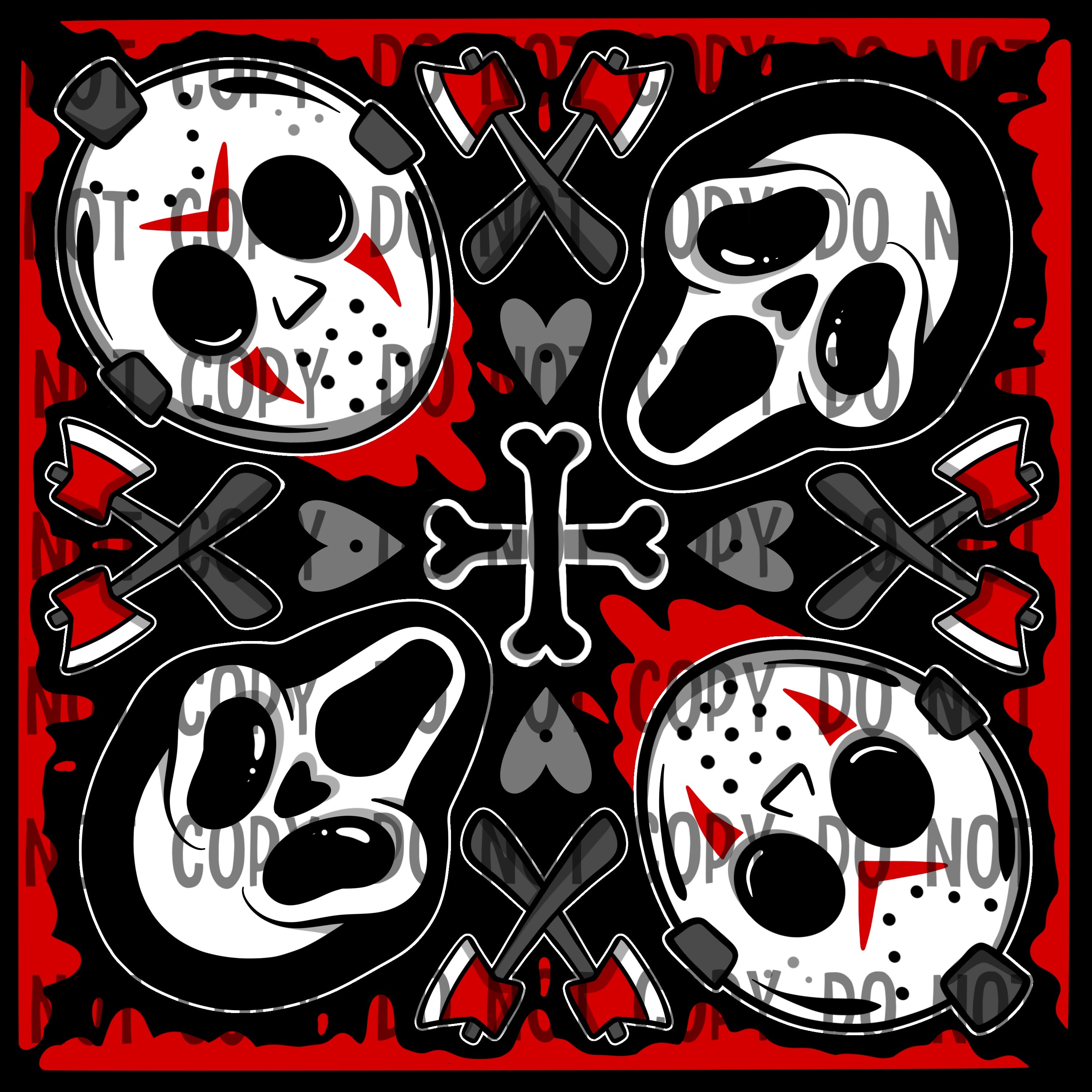 Horror bandana