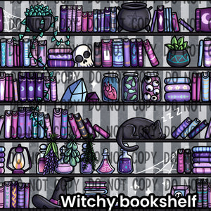 Witchy bookshelf