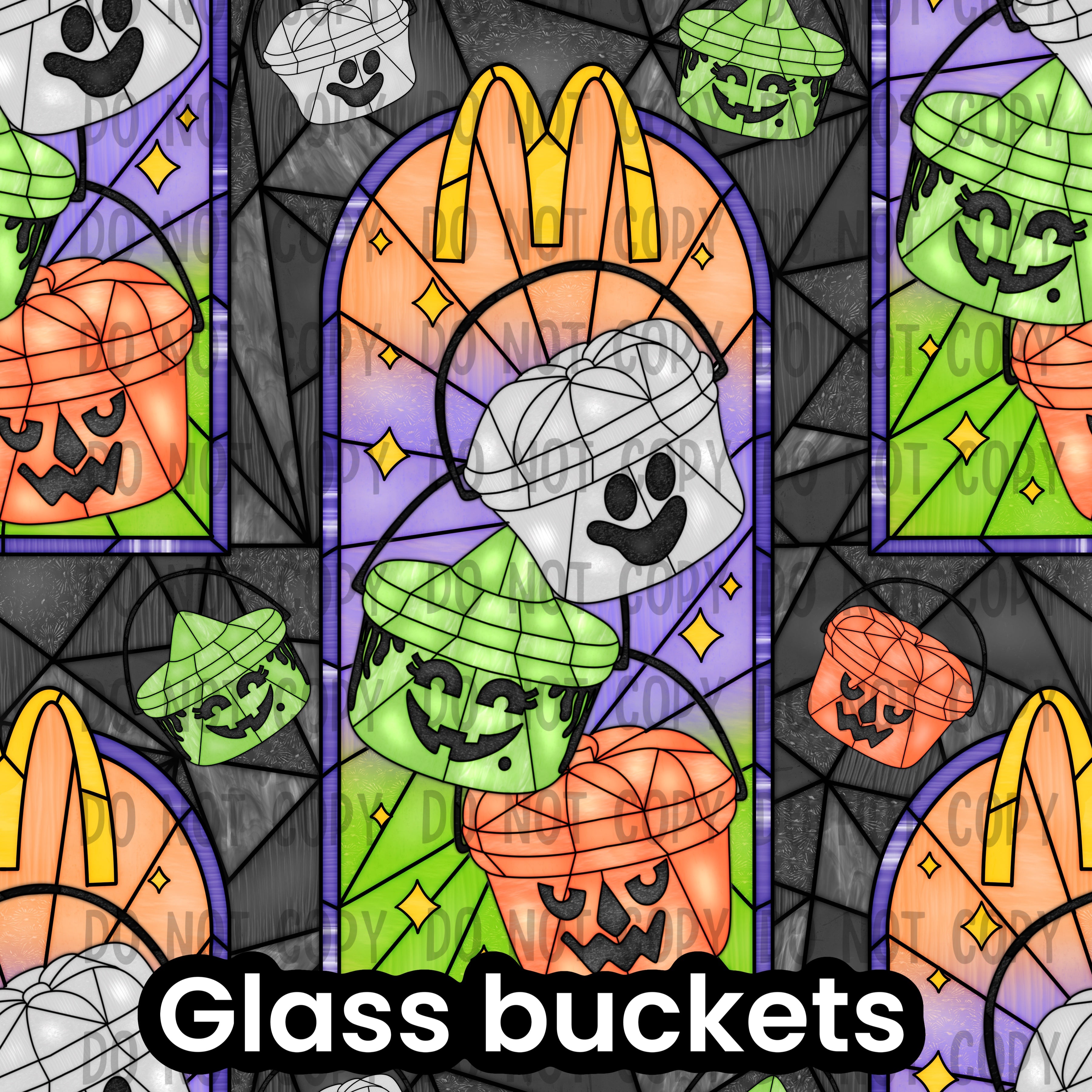 Glass buckets