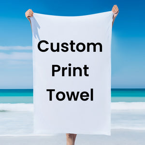 Custom print towel