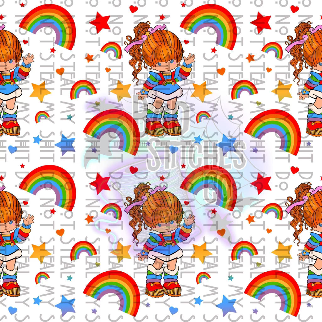 Rainbow Girl Clear TPU