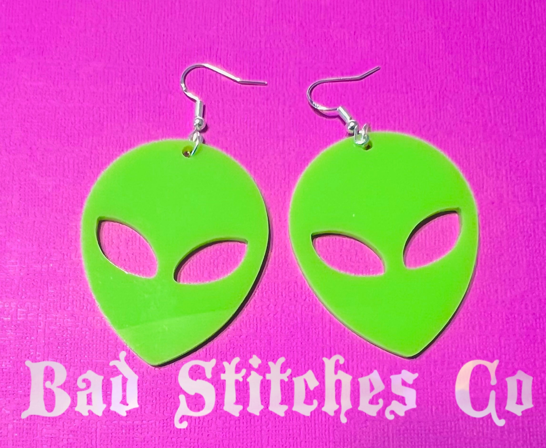 Aliens earrings